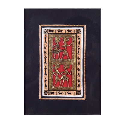 Handcrafted Dhokra Art Painting (10x0.5x13)