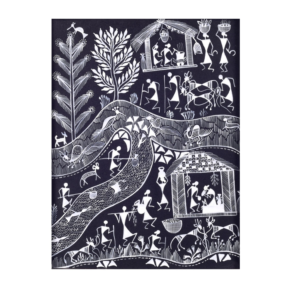 Warli Wall Painting