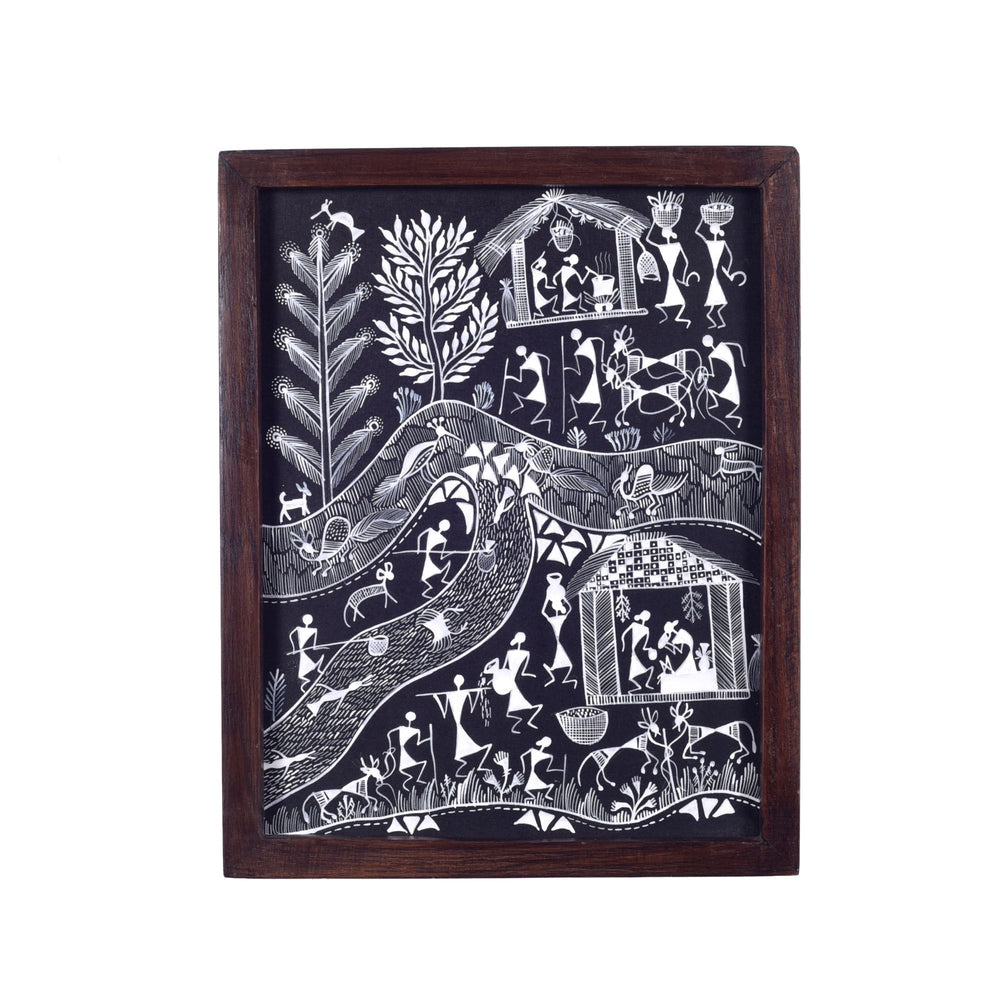 Warli Wall Painting