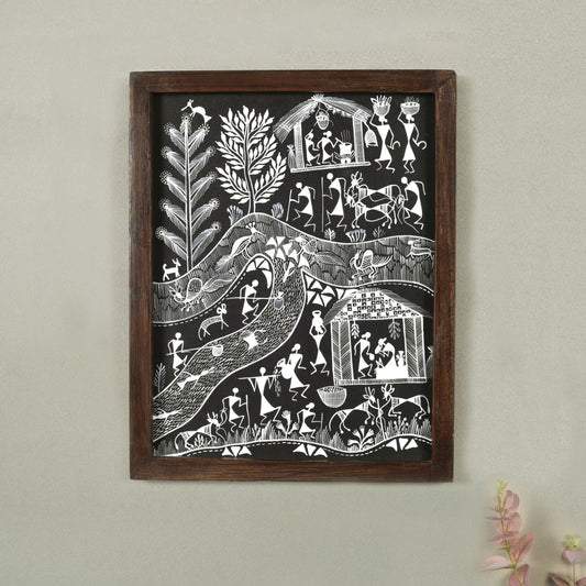 Warli Wall Painting