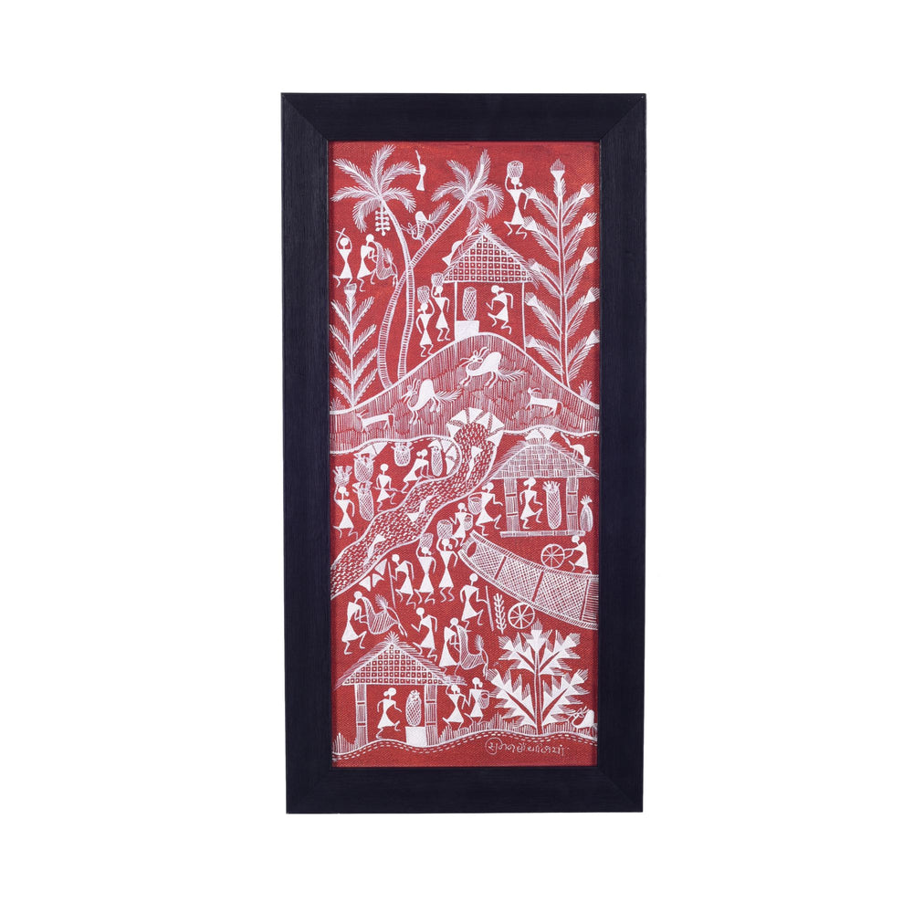 Warli Wall Painting 