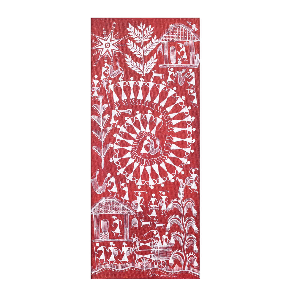 Warli Wall Painting 