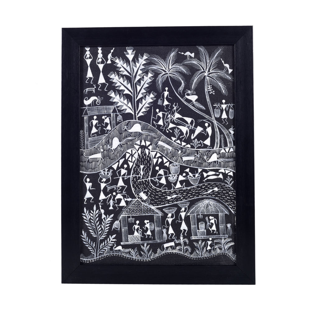 Warli Wall Painting