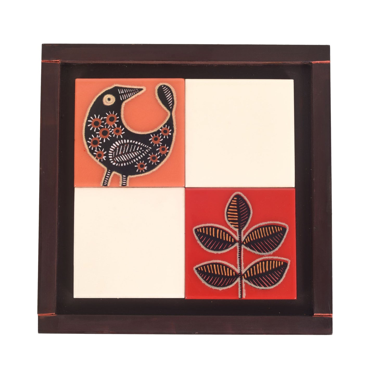 Pichhwai Handcrafted Tiles Wall Art Panel