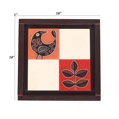 Pichhwai Handcrafted Tiles Wall Art Panel
