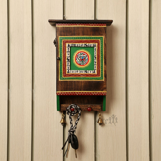 Warli in Springs Key Holder Box