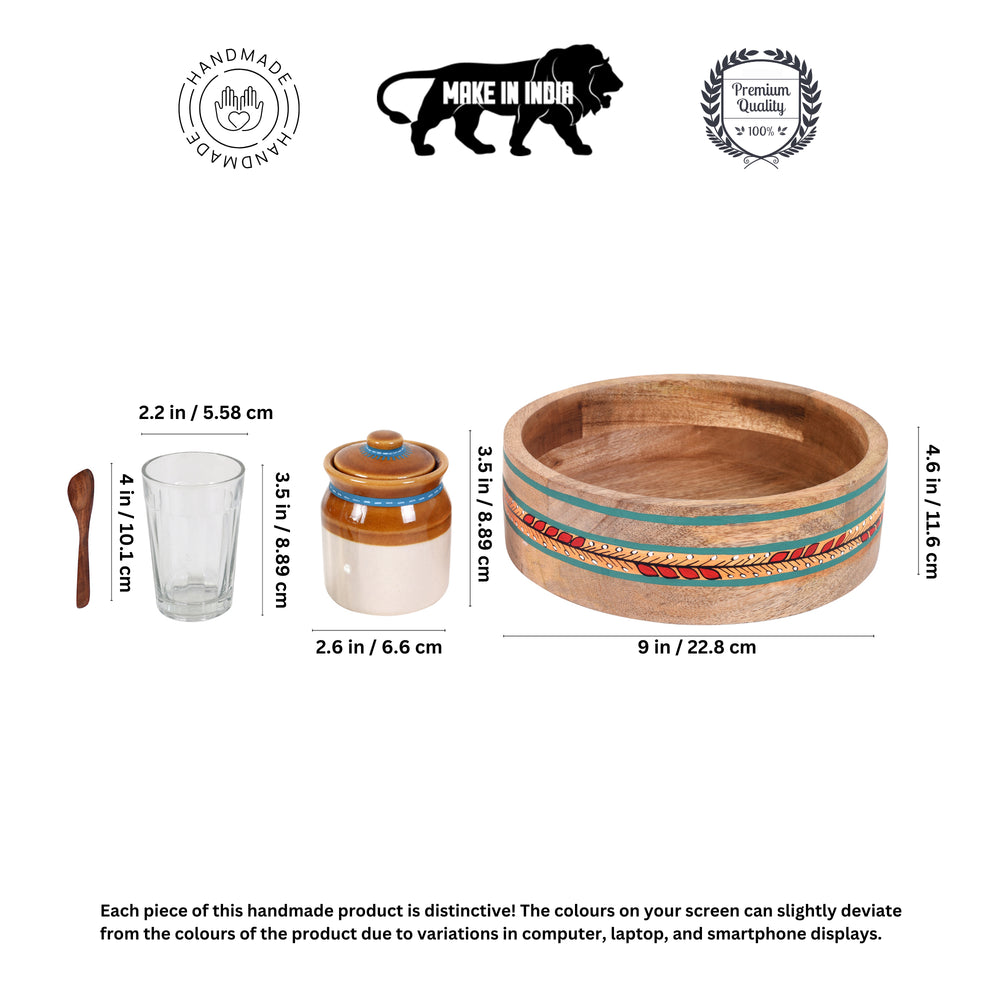 Achaar Barni container Set 