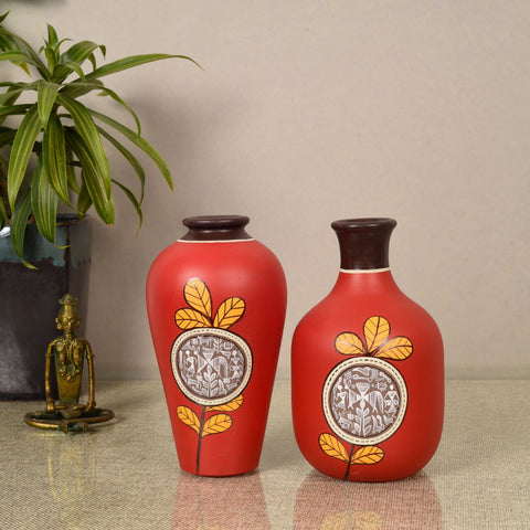 terracotta vases