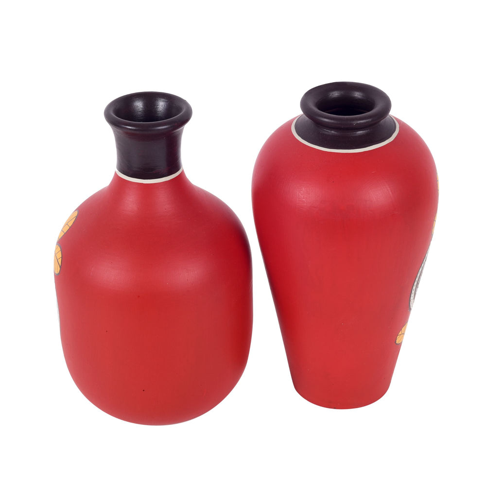 terracotta vases