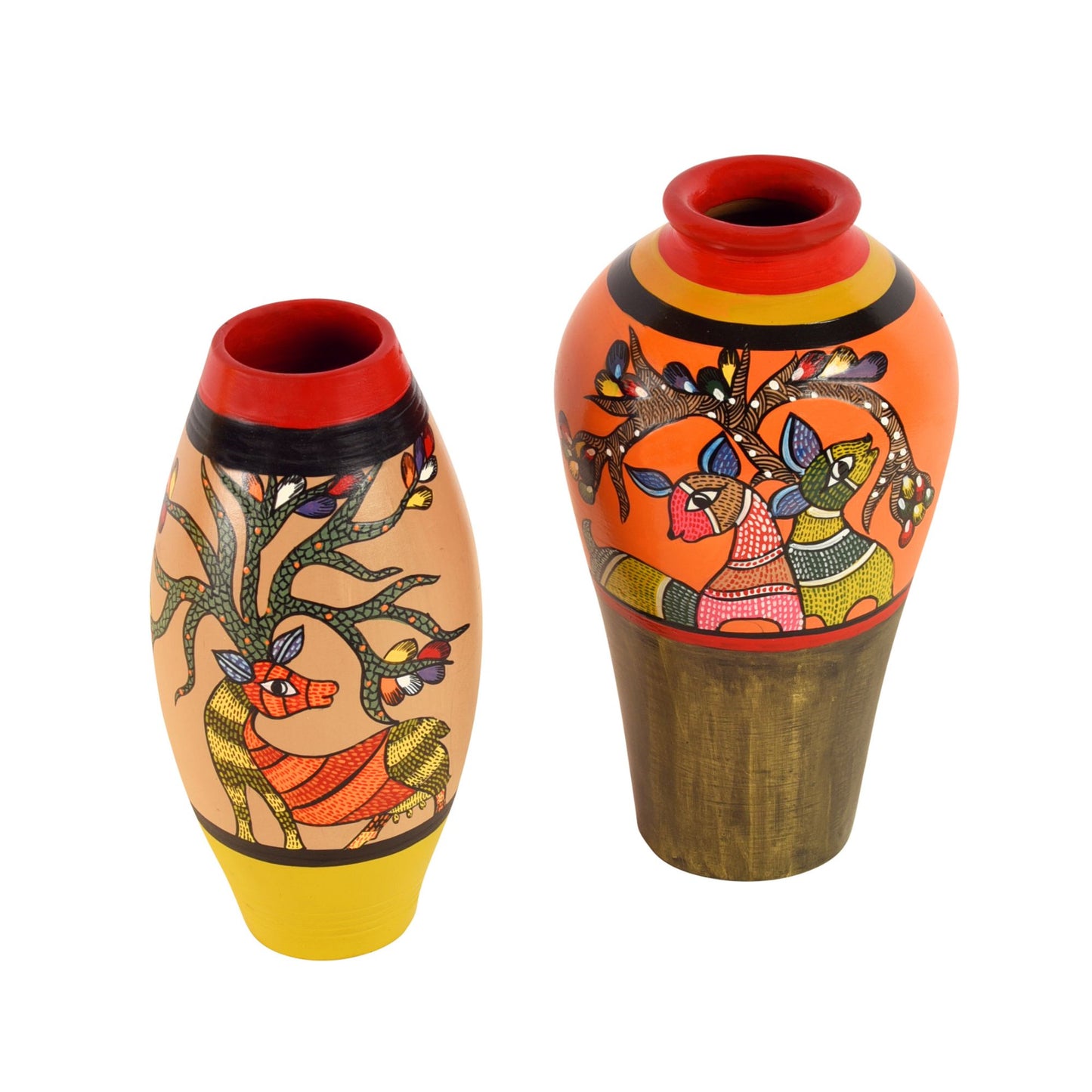 terracotta vases