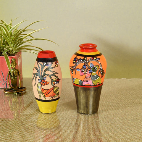 terracotta vases