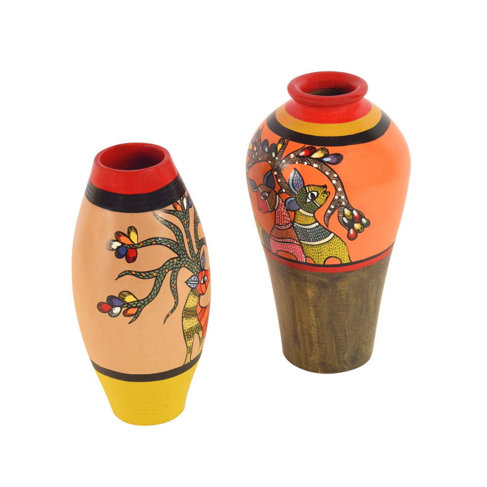 terracotta vases