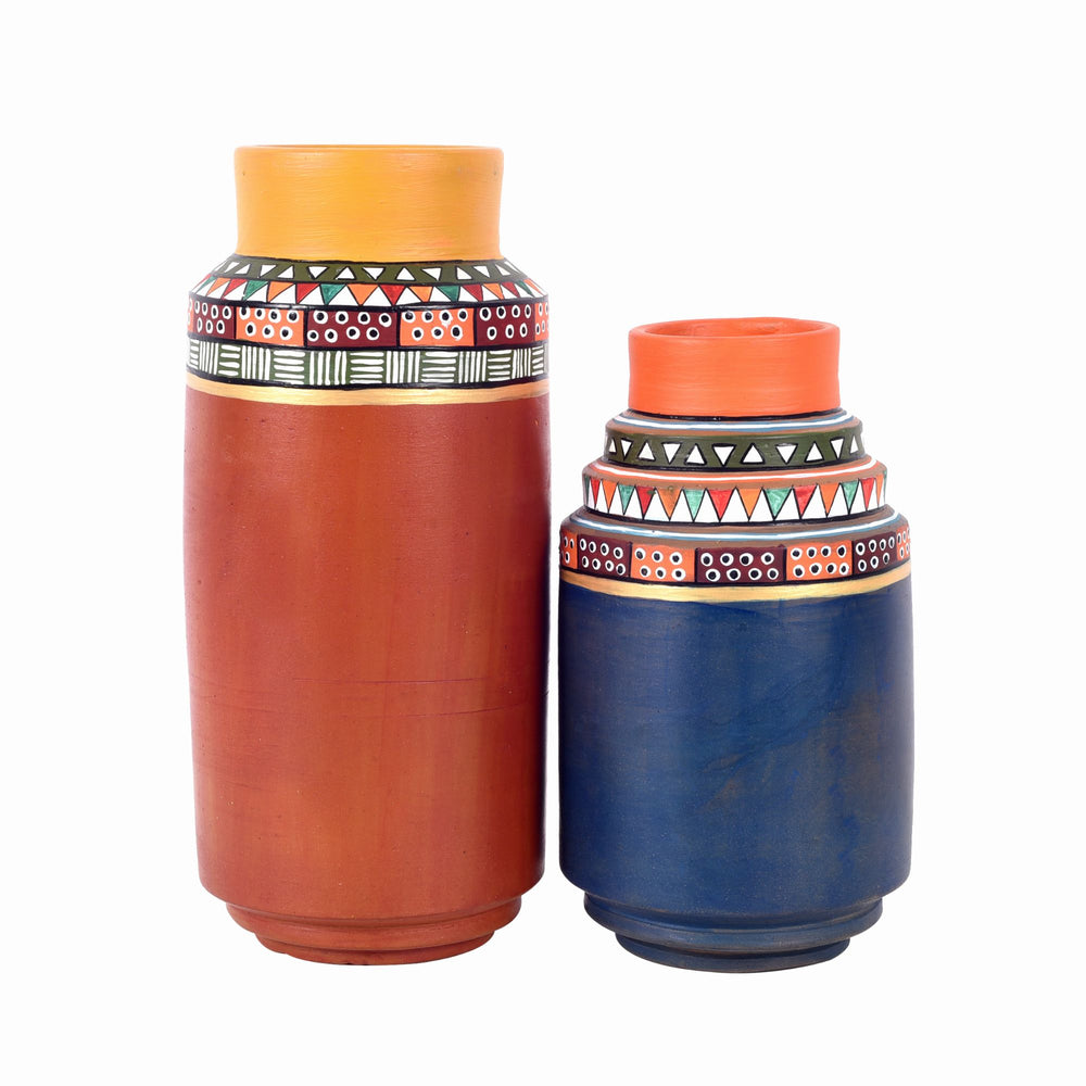 terracotta vases