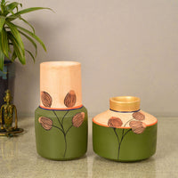 terracotta vases