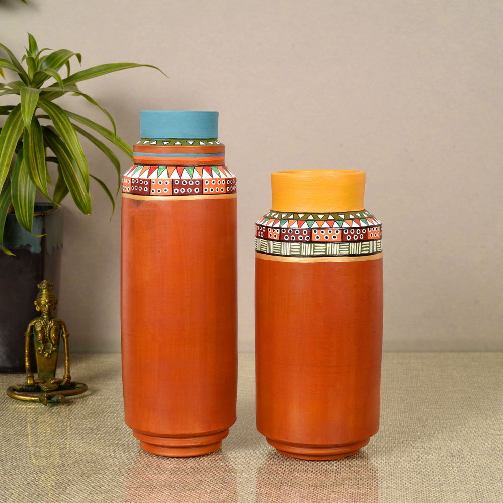 terracotta vases