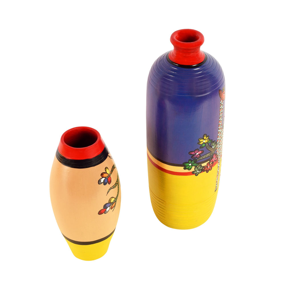 terracotta vases