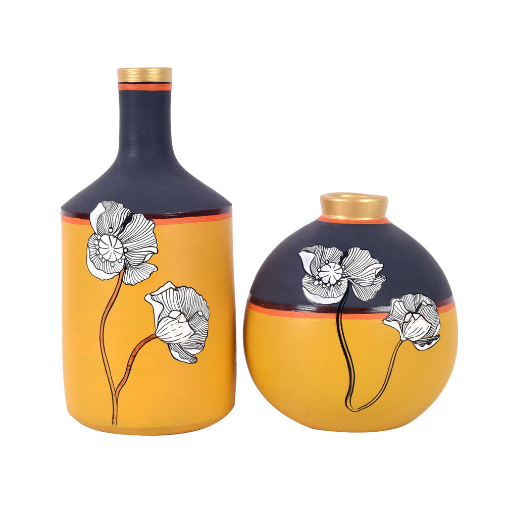 terracotta vases