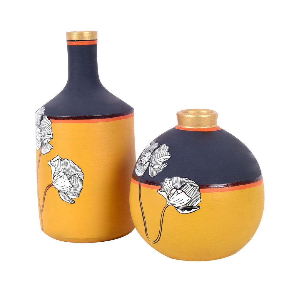 terracotta vases