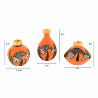 terracotta vases