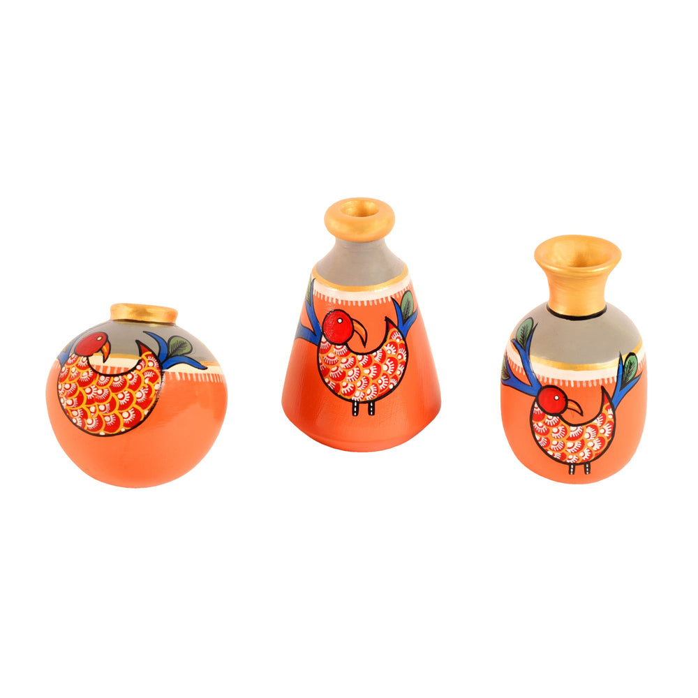 terracotta vases