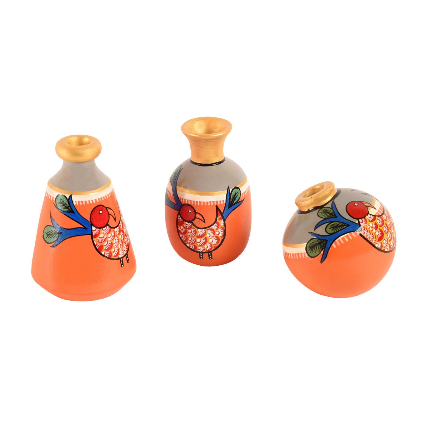 terracotta vases