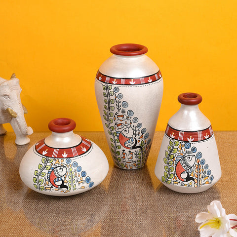 madhubani vases