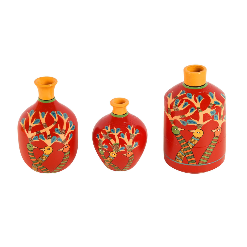 terracotta vases