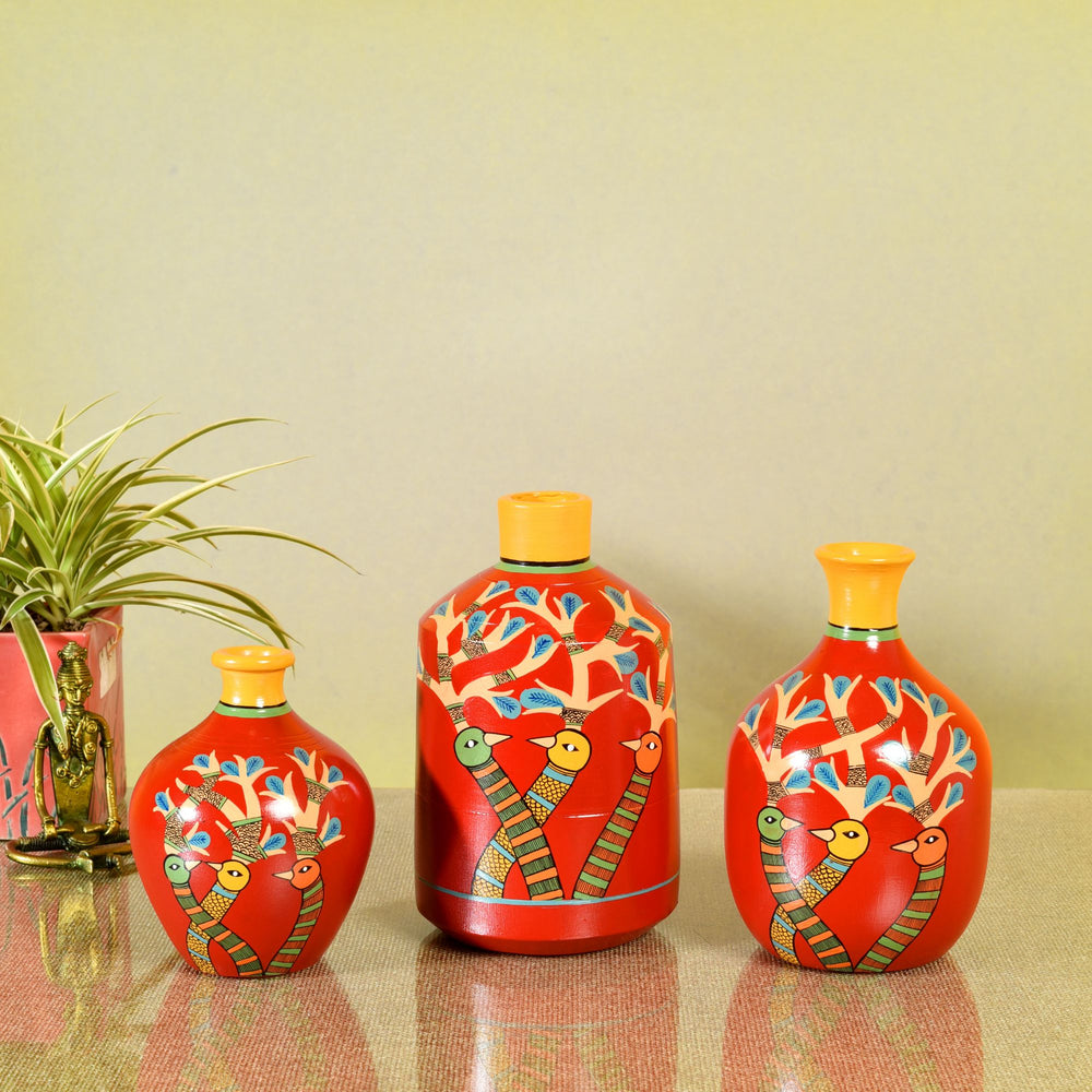 terracotta vases