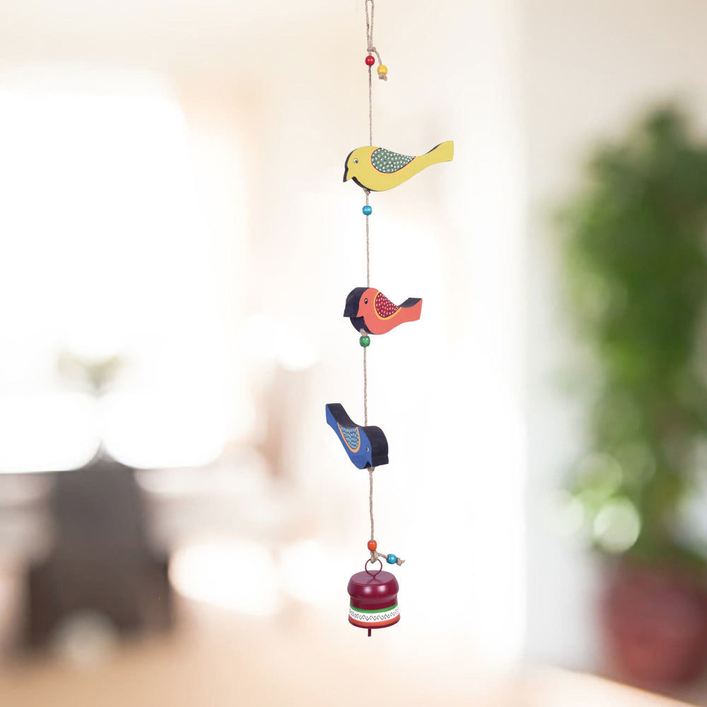 Trinity Of Birds Windchime (5x2.5x28)