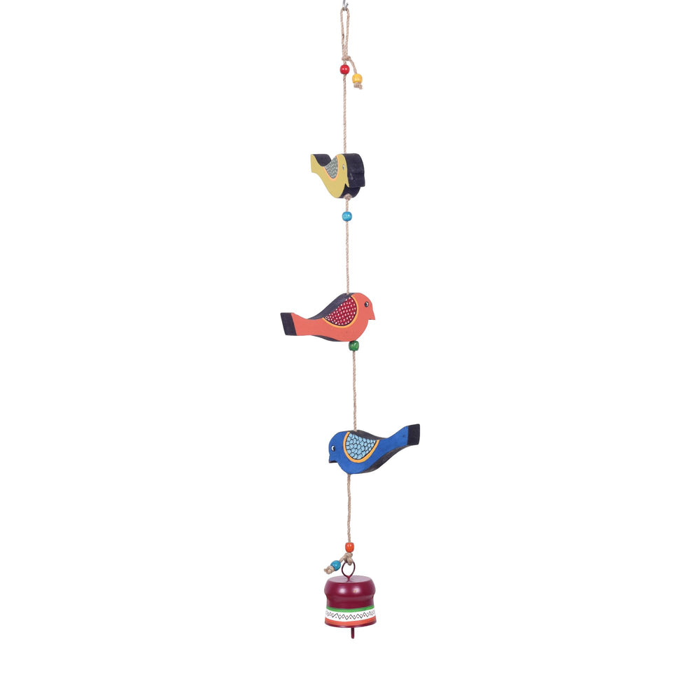 Trinity Of Birds Windchime (5x2.5x28)