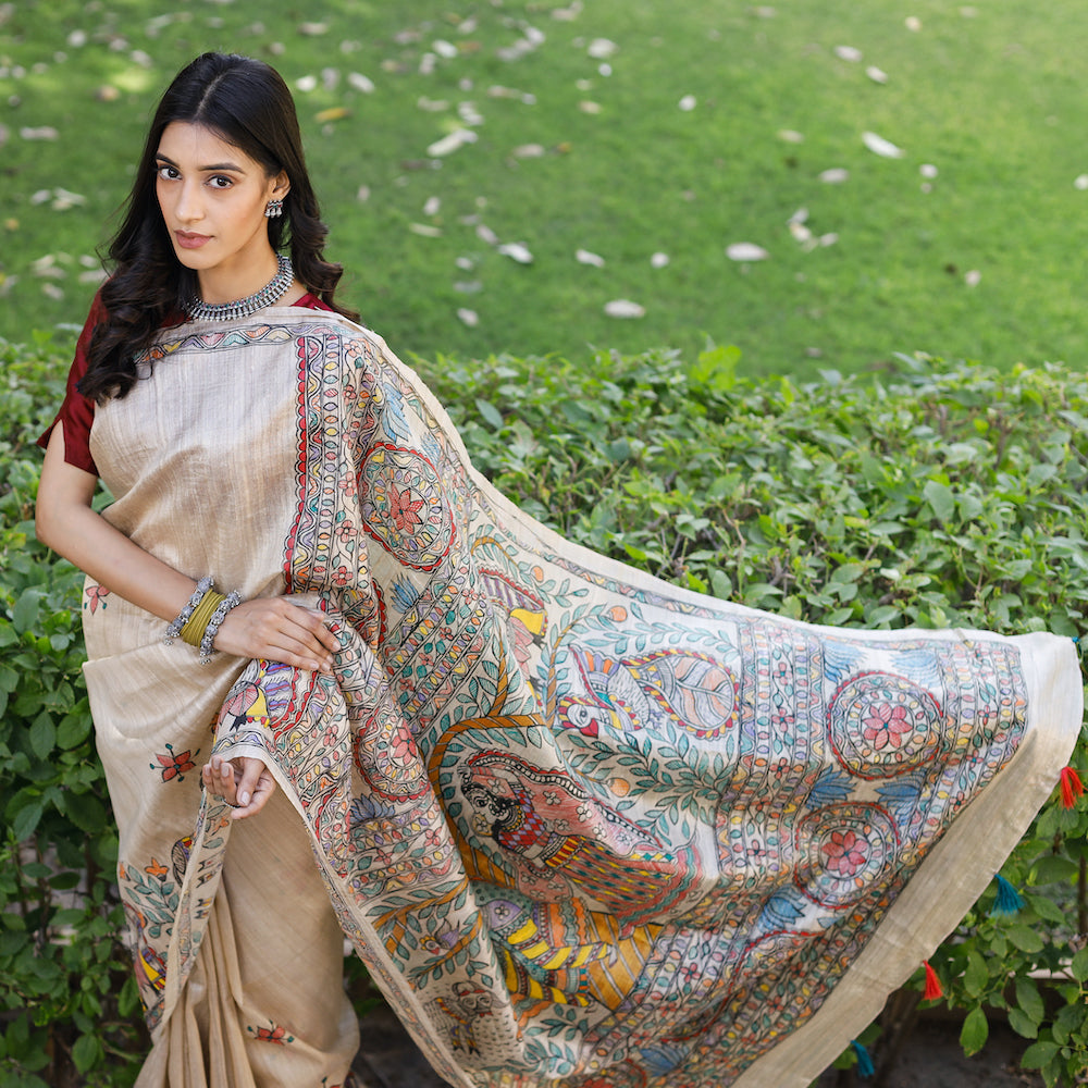 Madhubani Saree