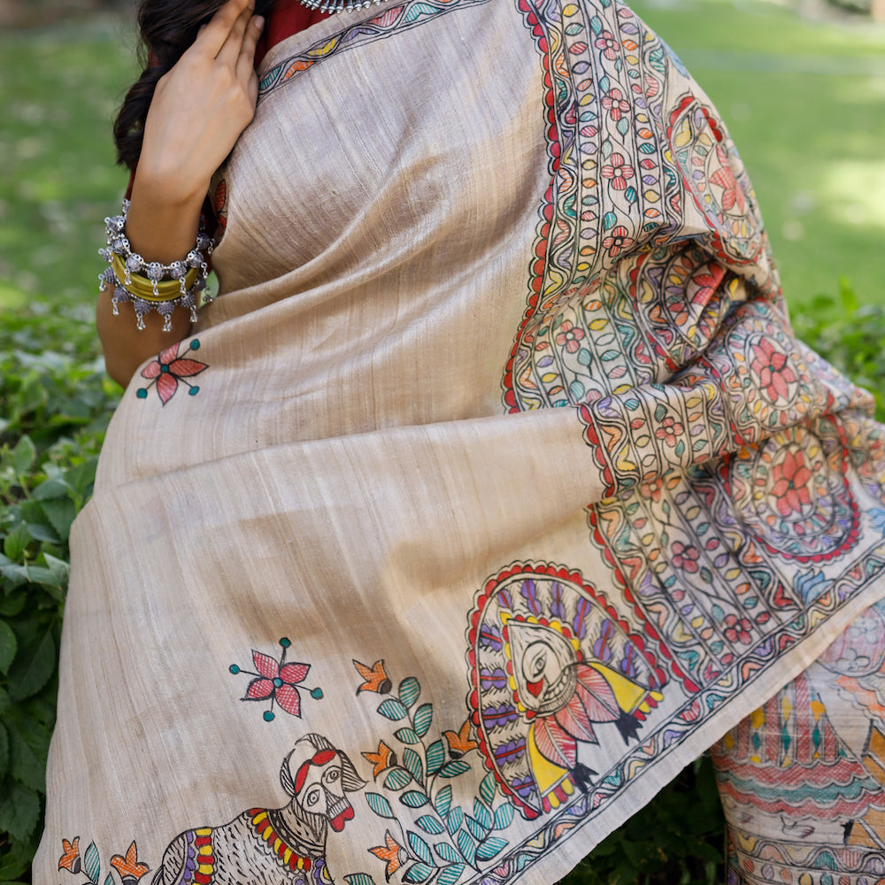 Madhubani Saree