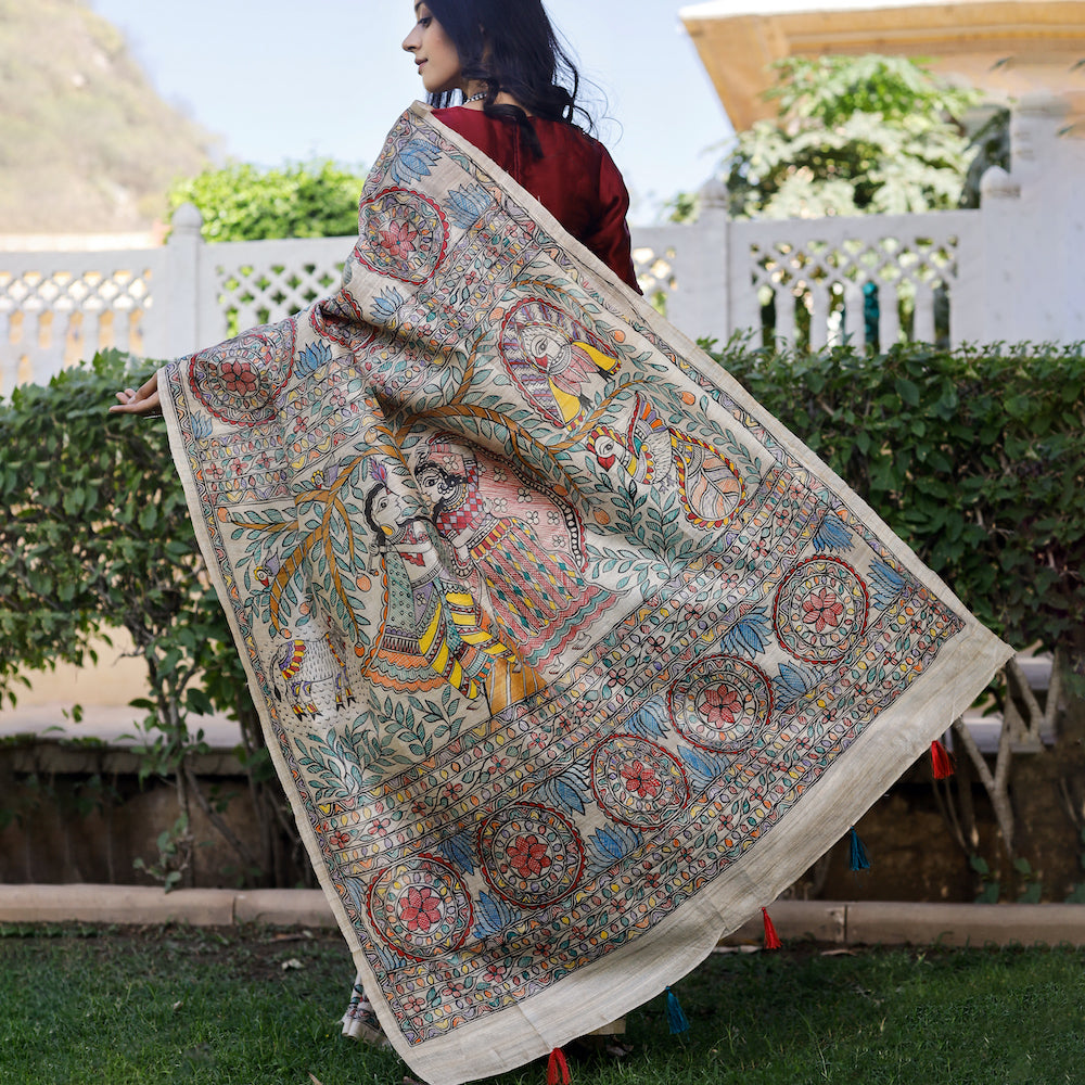 Madhubani Saree