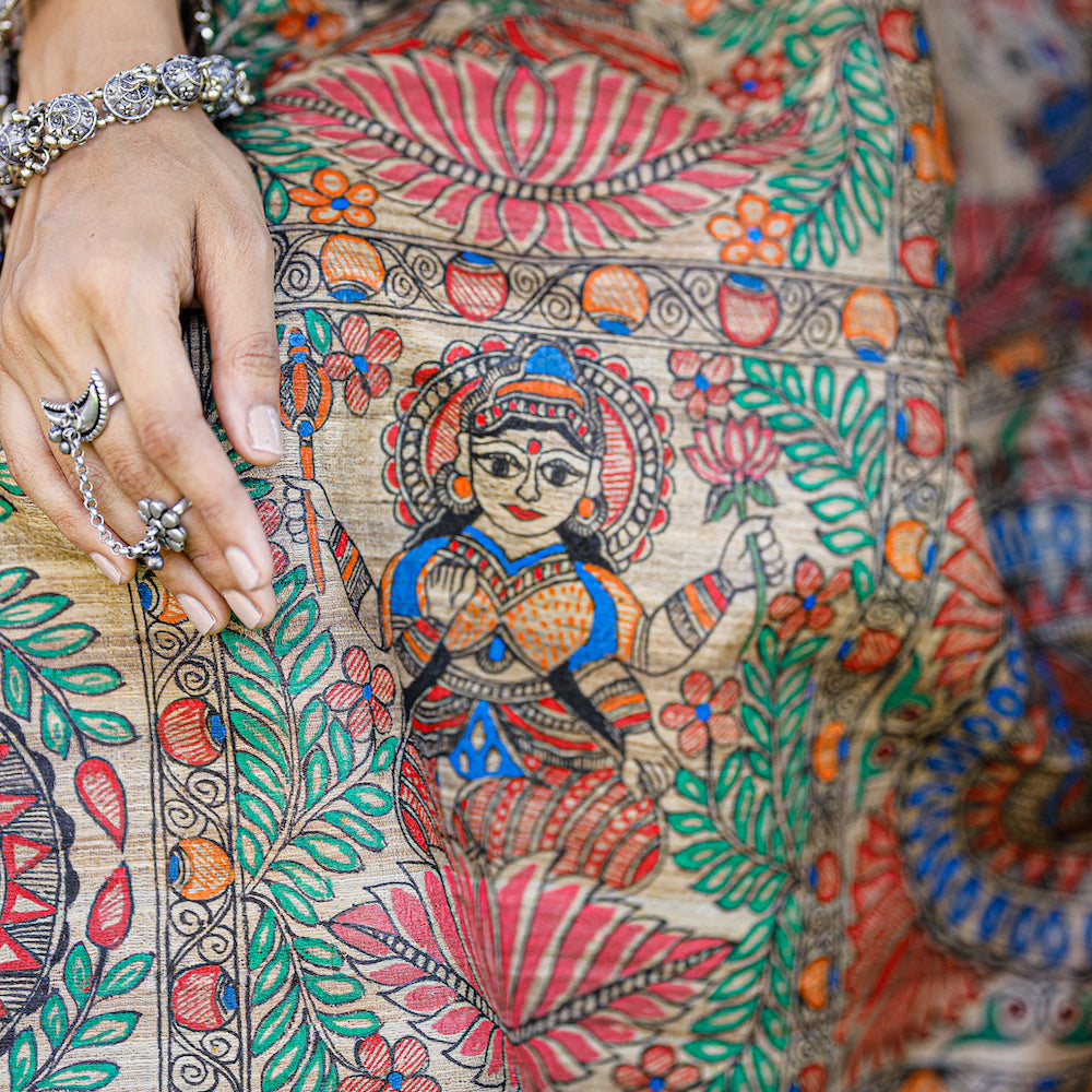 Madhubani Saree