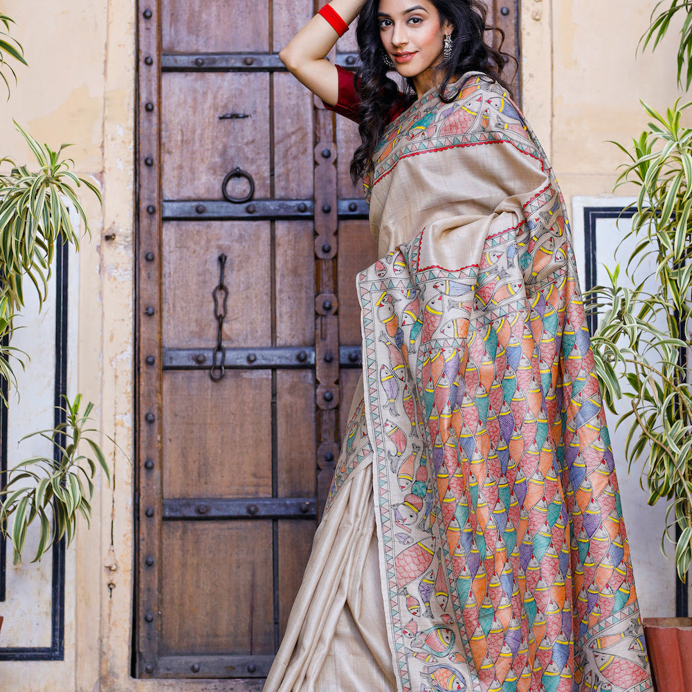 Madhubani Saree