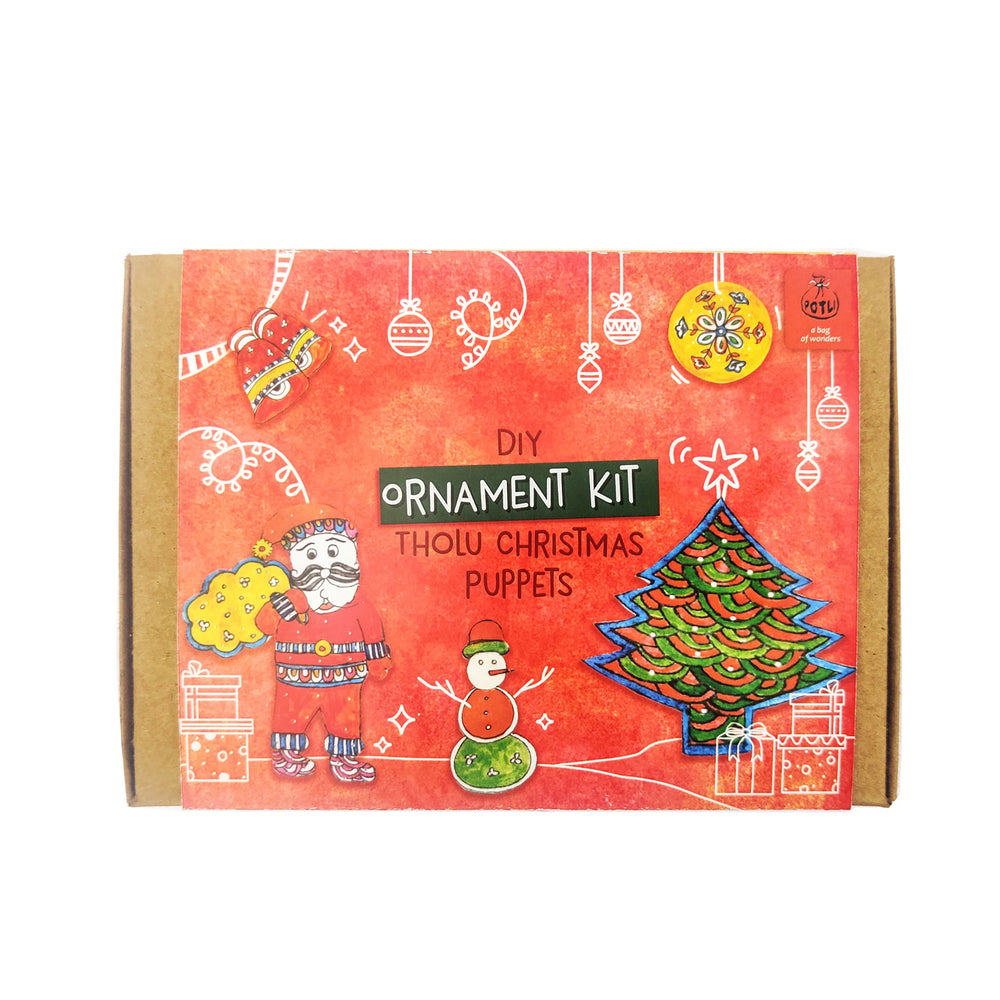 christmas colouring kit