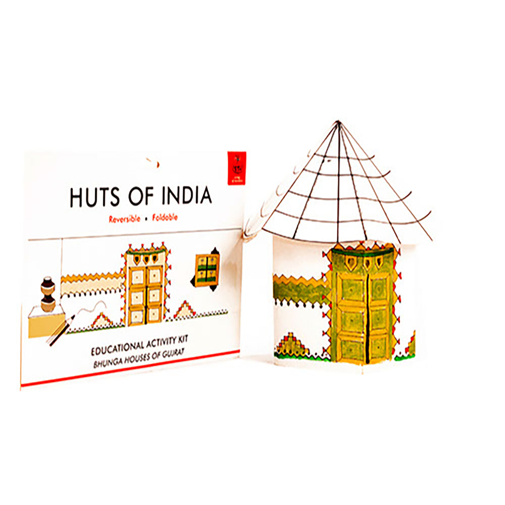 Colouring kit huts 