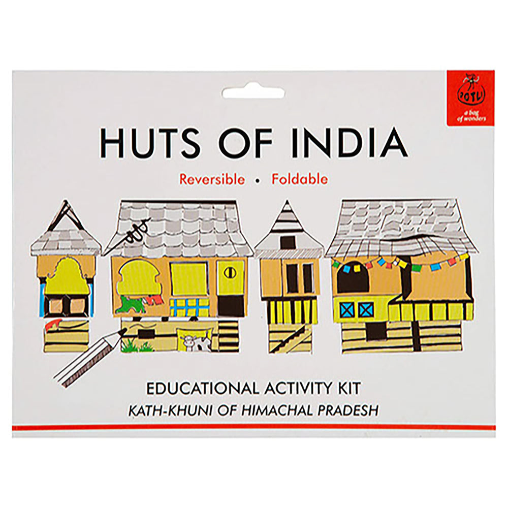 Colouring kit HUTS OF INDIA - Kath Khuni