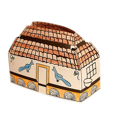 Colouring kit HUTS OF INDIA - Mud Huts of Jharkhand