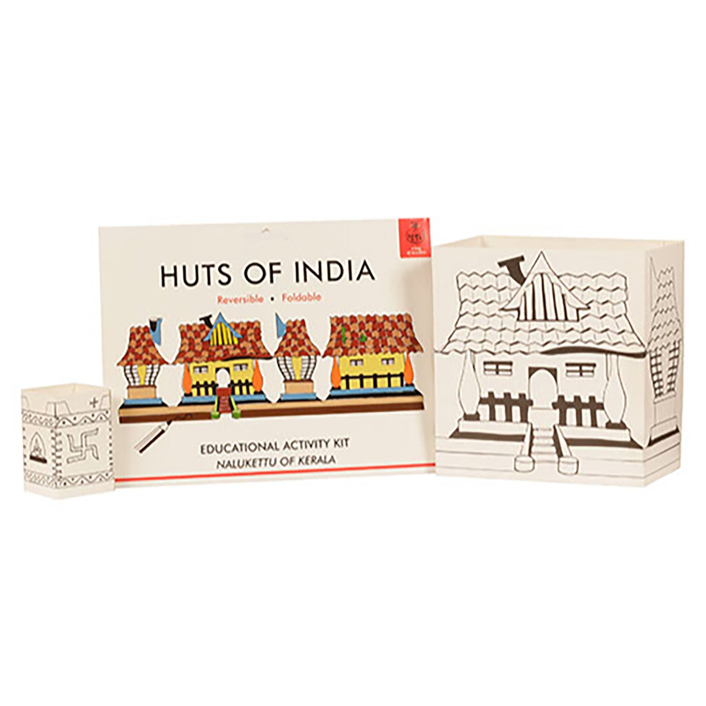 Colouring kit HUTS OF INDIA - Nalu Kettu of Kerala