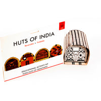 Colouring kit HUTS OF INDIA - Toda Huts of Tamil Nadu