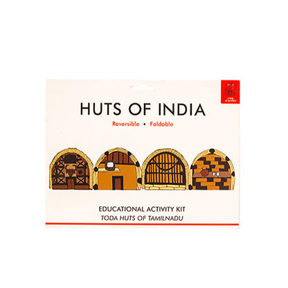 Colouring kit HUTS OF INDIA - Toda Huts of Tamil Nadu