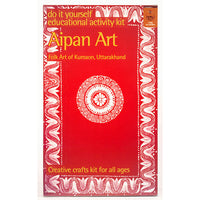 DIY Colouring Folk Art kit Aipan Painting
 
