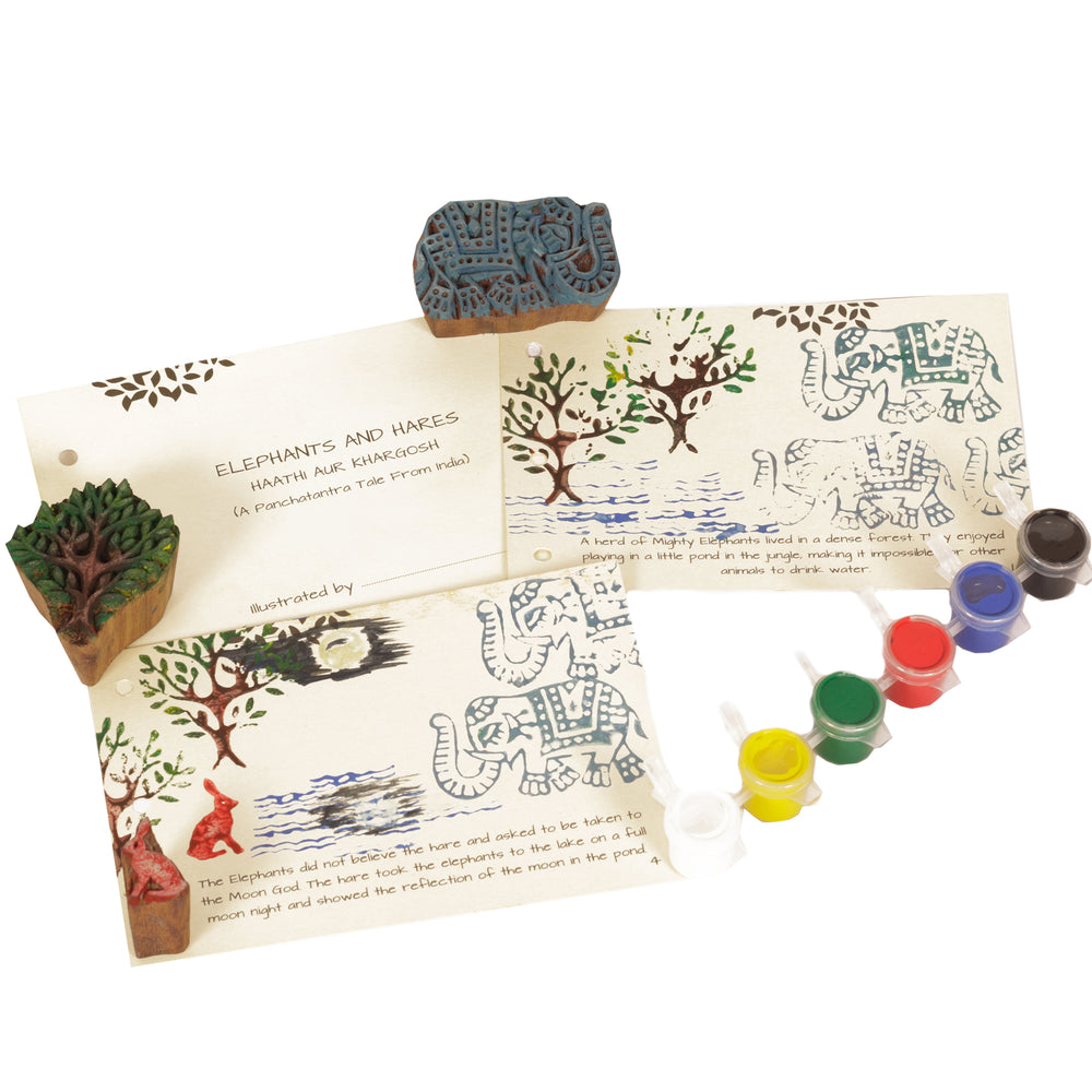 DIY block printing kit