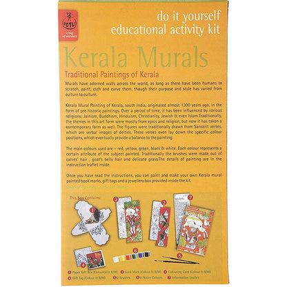 DIY Colouring Folk Art kit Kerala Mural Painting