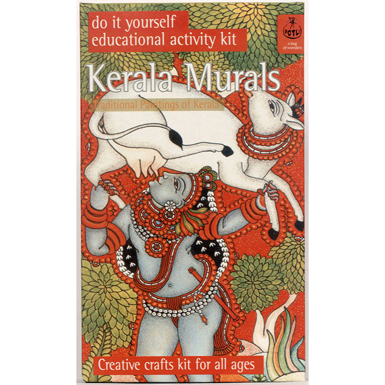 DIY Colouring Folk Art kit Kerala Mural Painting