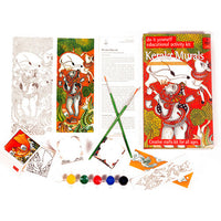 DIY Colouring Folk Art kit Kerala Mural Painting