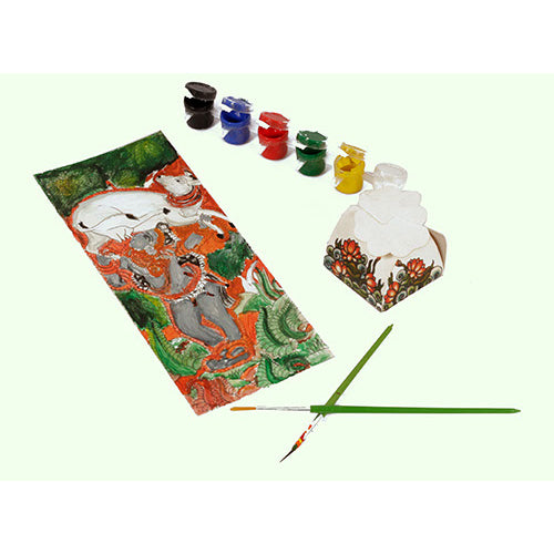 DIY Colouring Folk Art kit Kerala Mural Painting