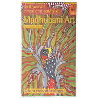 DIY Colouring Folk Art kit Madhubani Painting