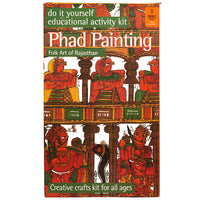 DIY Colouring Folk Art kit Phad Painting